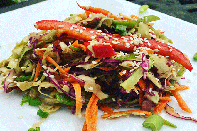 Thai Cole Slaw