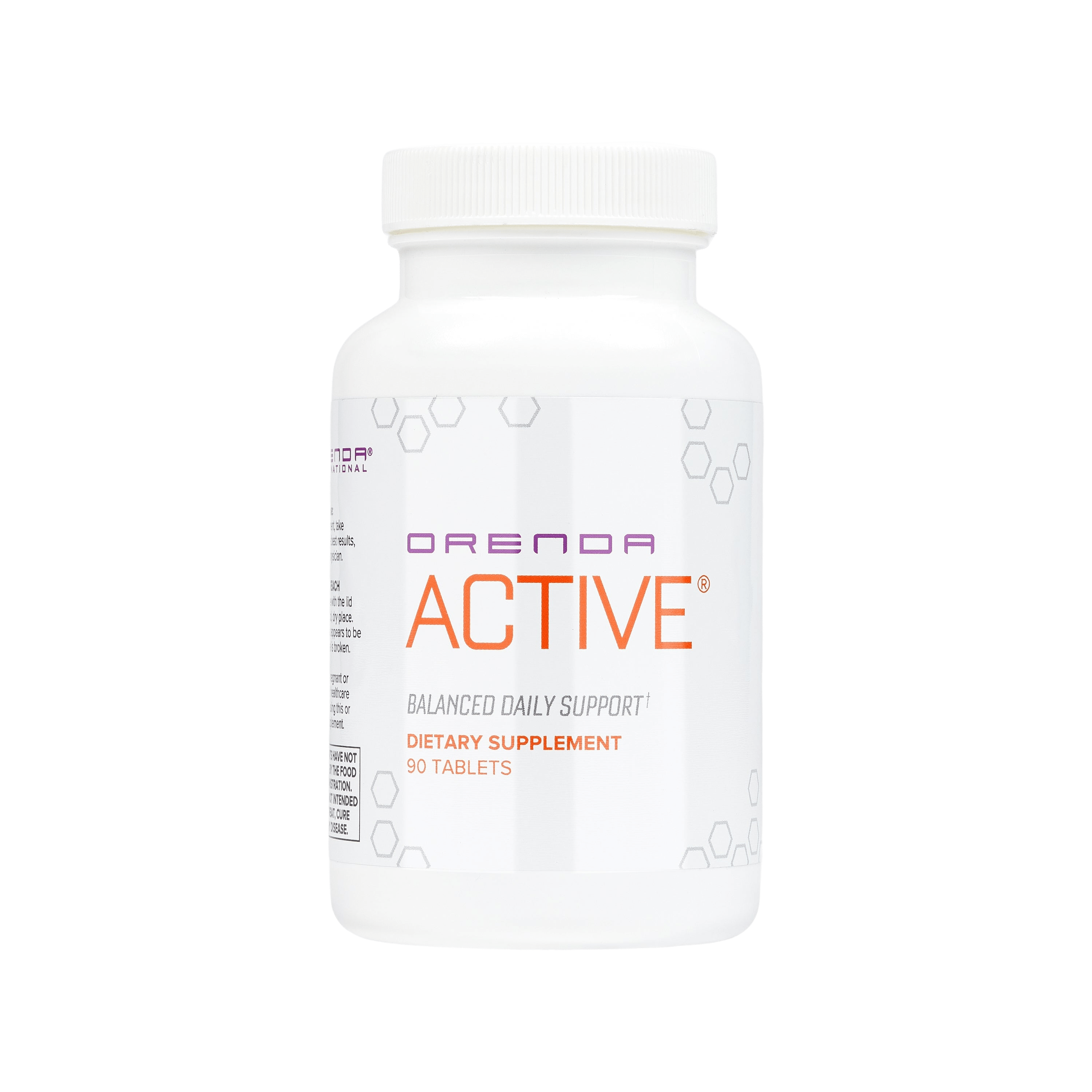 Supplement bottle labeled &
