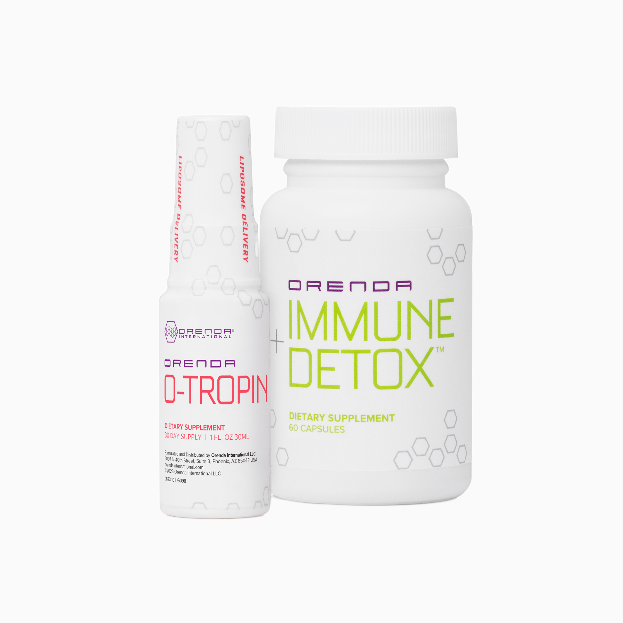 Two dietary supplements, the &
