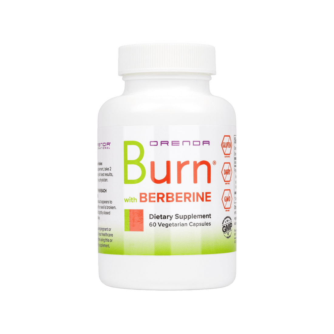 Supplement bottle labeled &