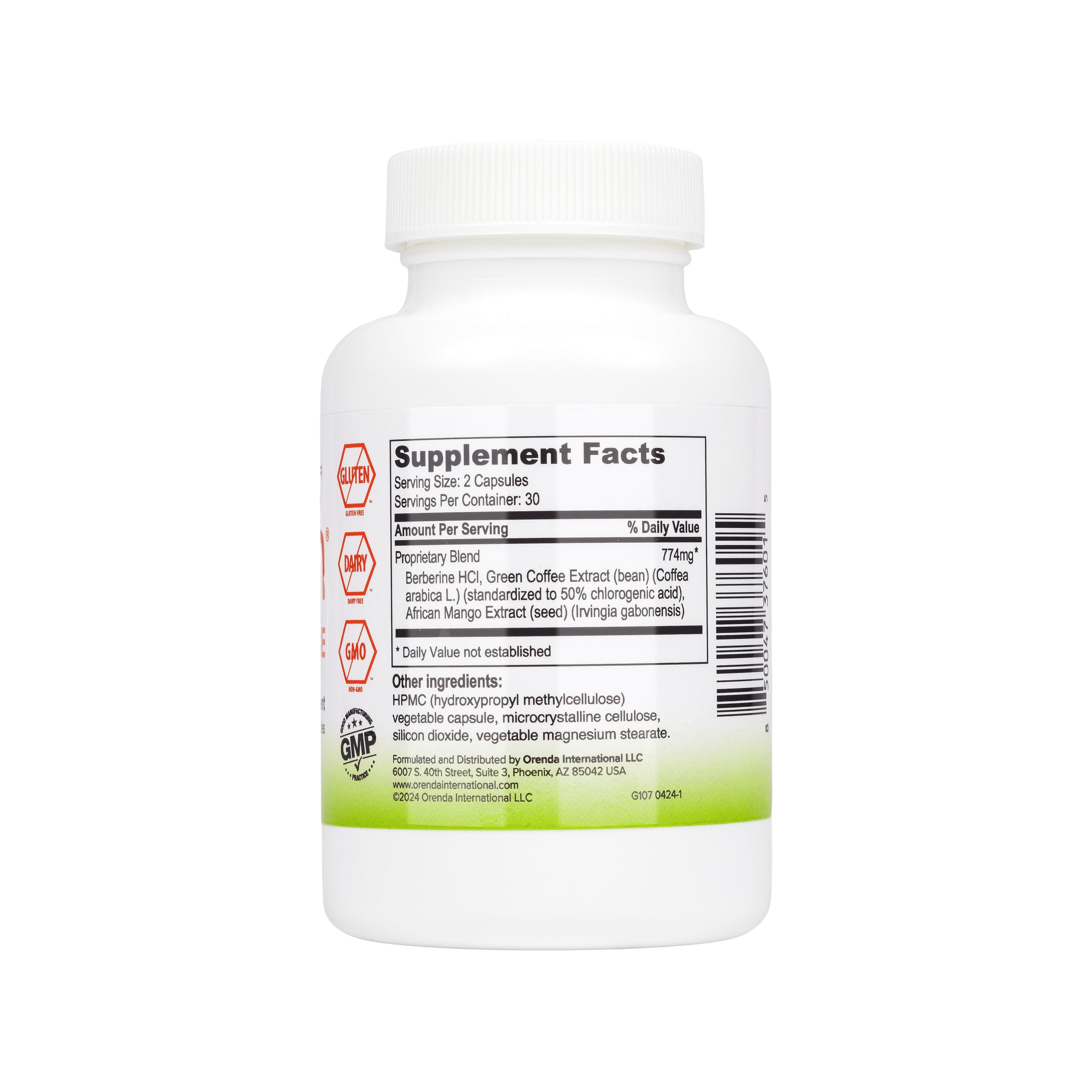 Supplement bottle for &