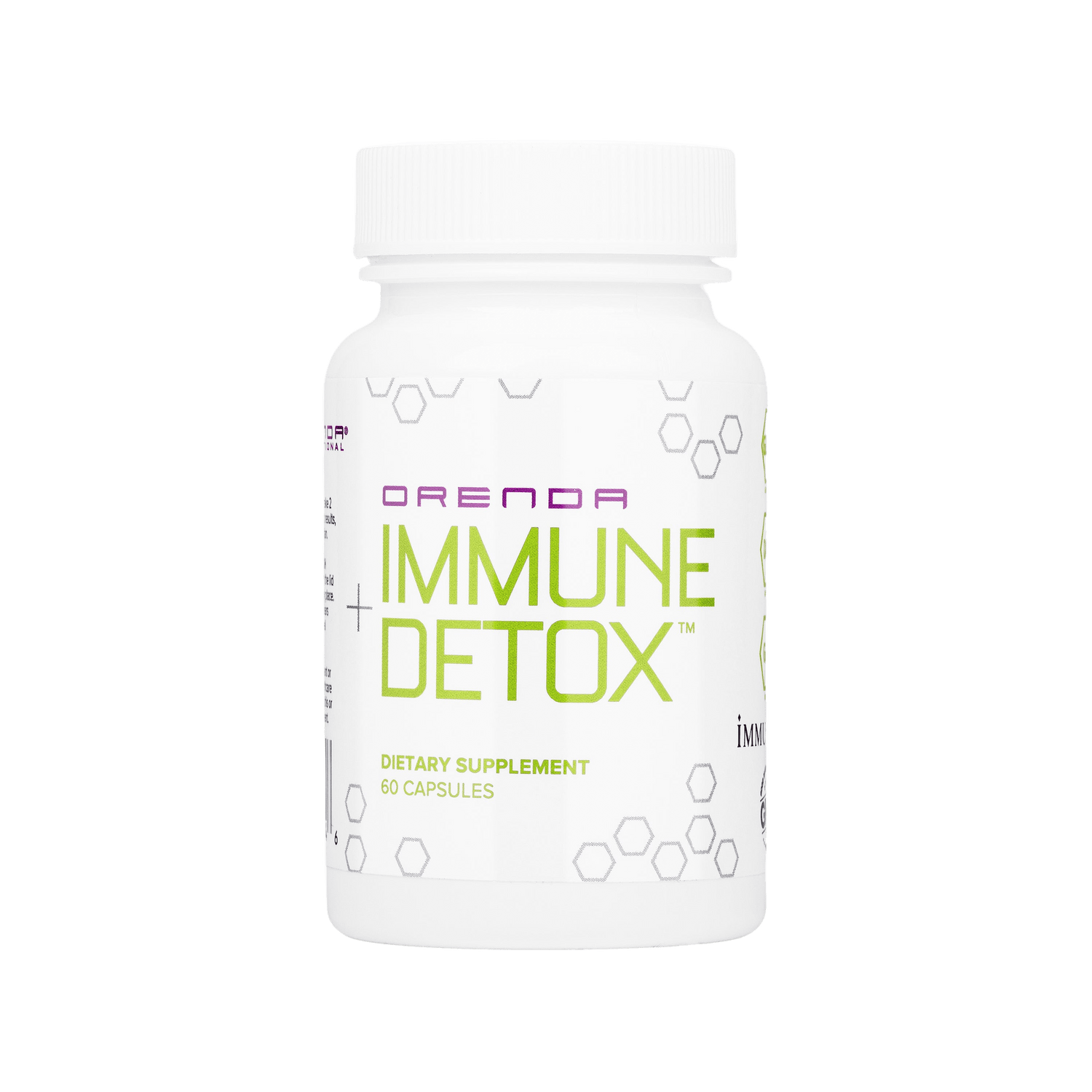 Supplement bottle labeled &