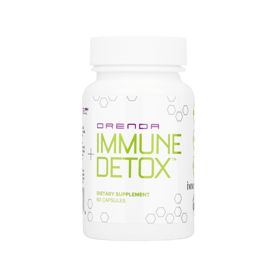 Supplement bottle labeled &