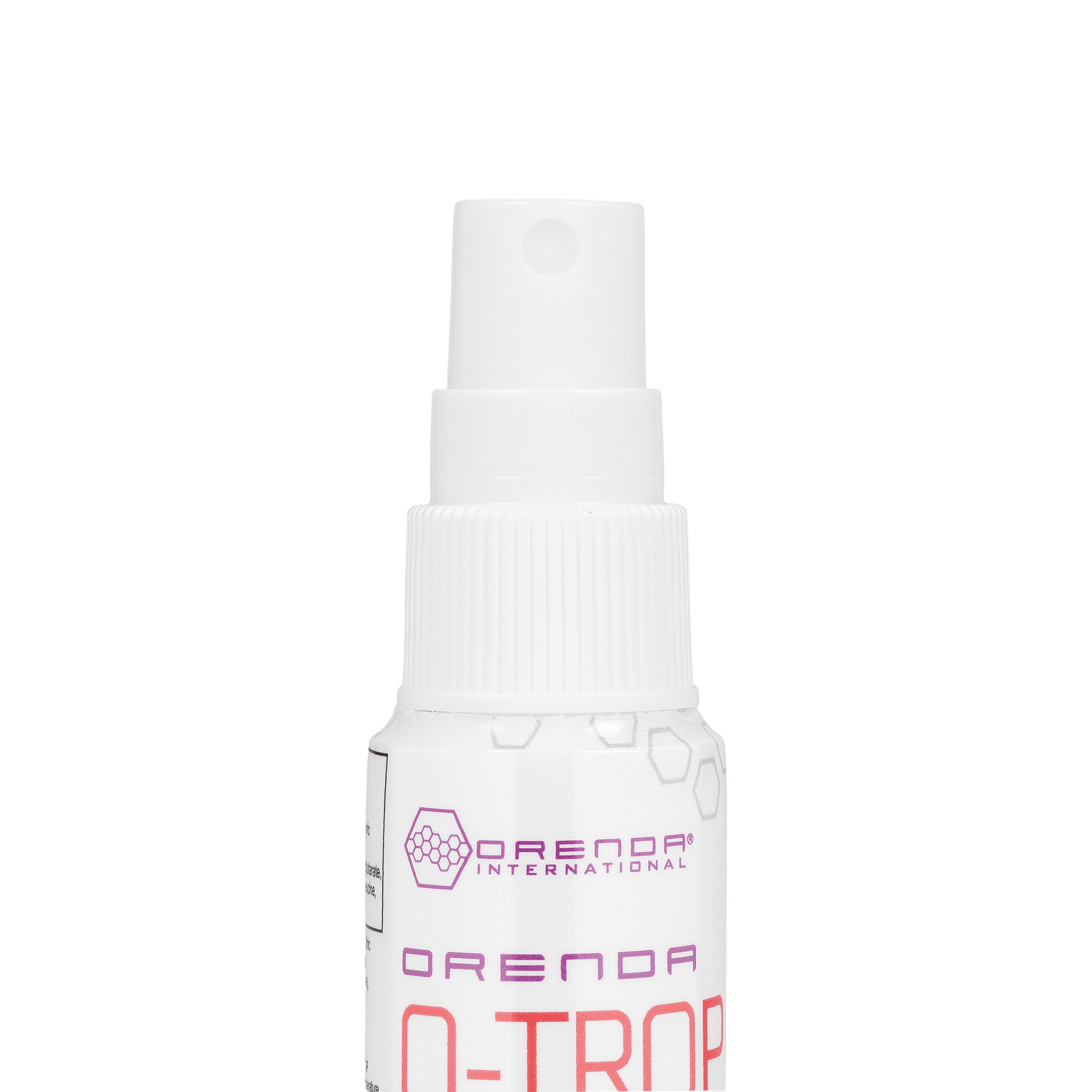 White spray bottle named &