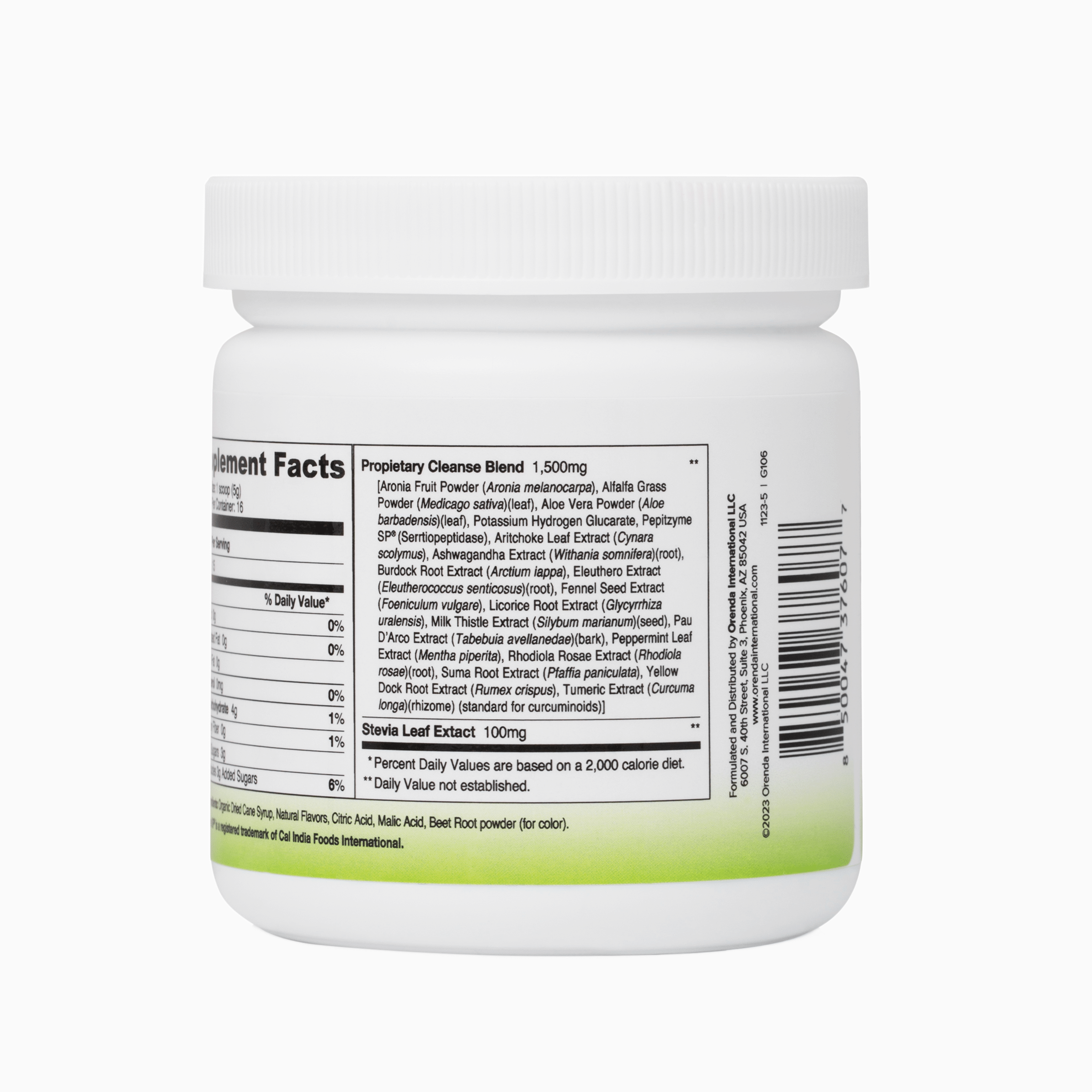 Container of &