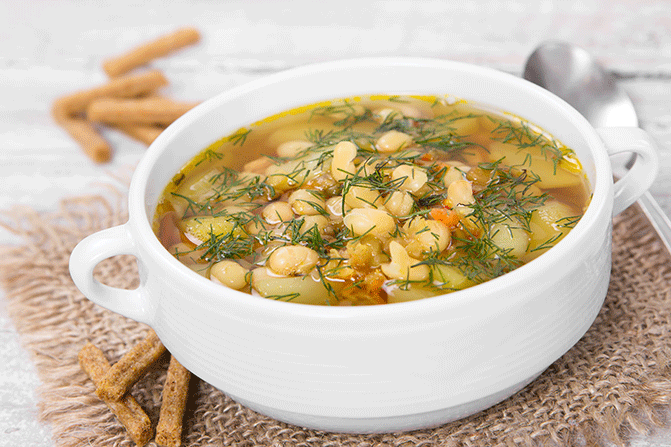 white bean soup
