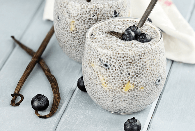 vanilla chia pudding