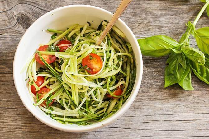 Zucchini Pasta Primavera
