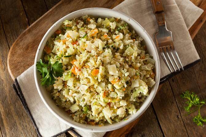 Cauliflower Fried Rice