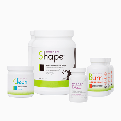 Collection of the health supplements that comprise the &