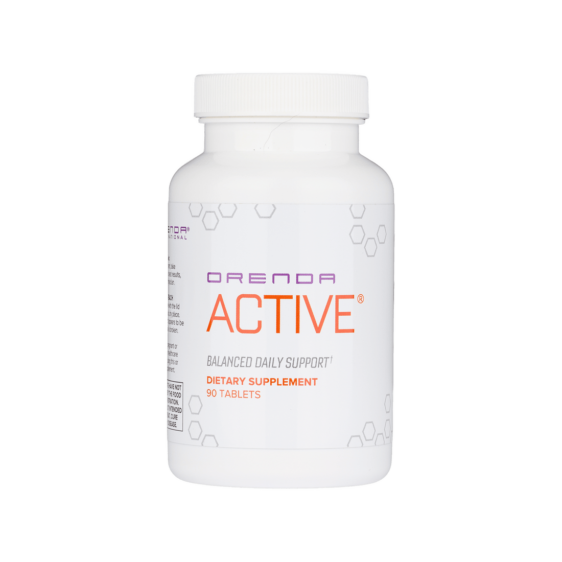 Supplement bottle labeled &