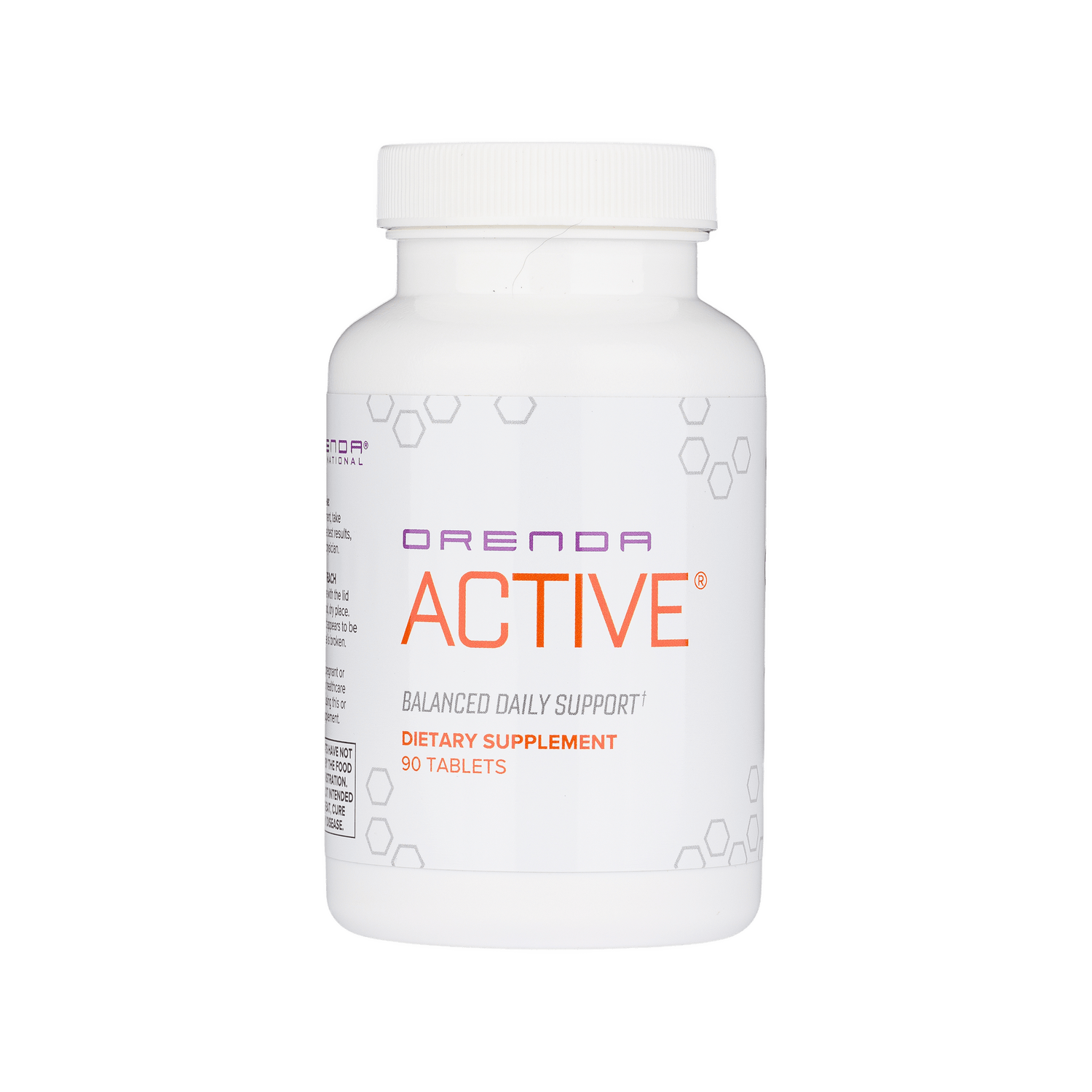 Supplement bottle labeled &