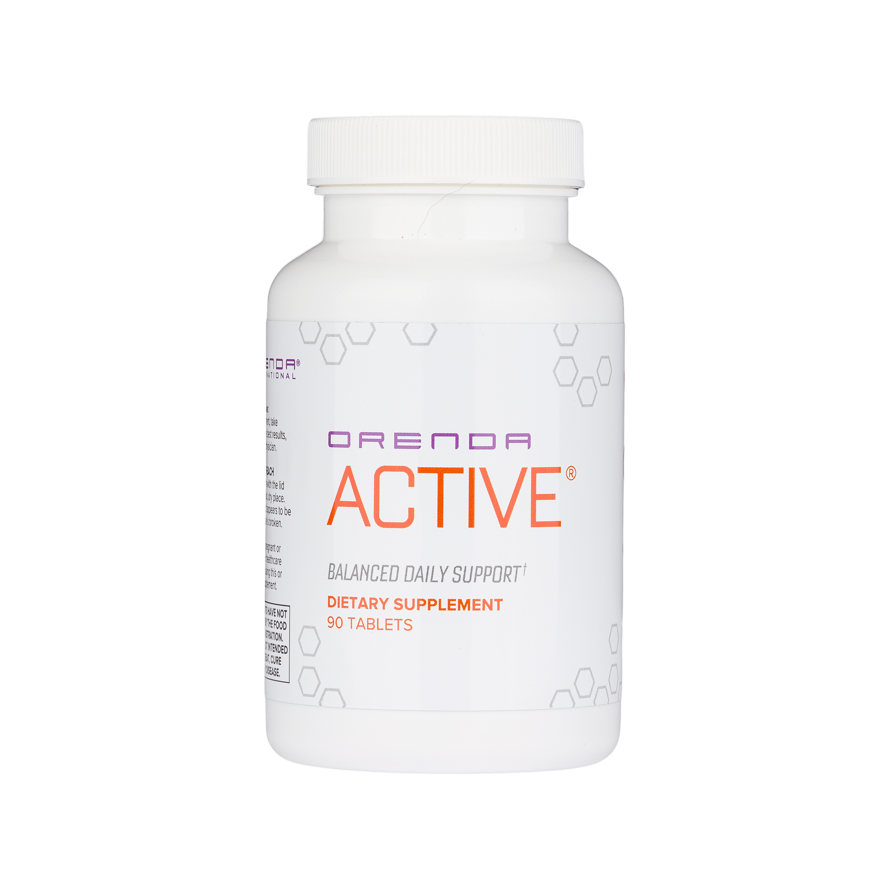 Supplement bottle labeled &