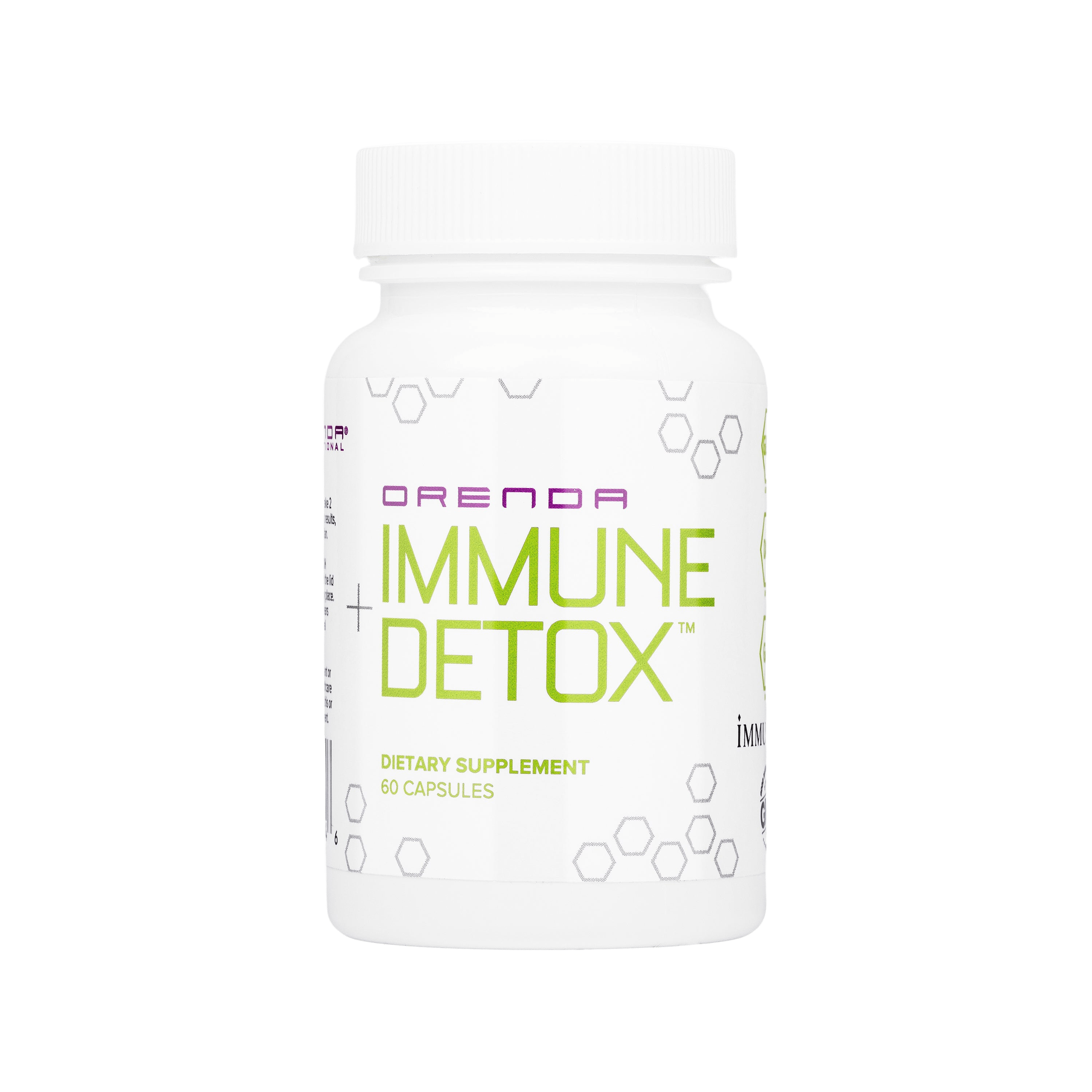 Supplement bottle labeled &