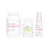 Three Orenda supplement bottles on a white background, named the Mid-Life Bundle