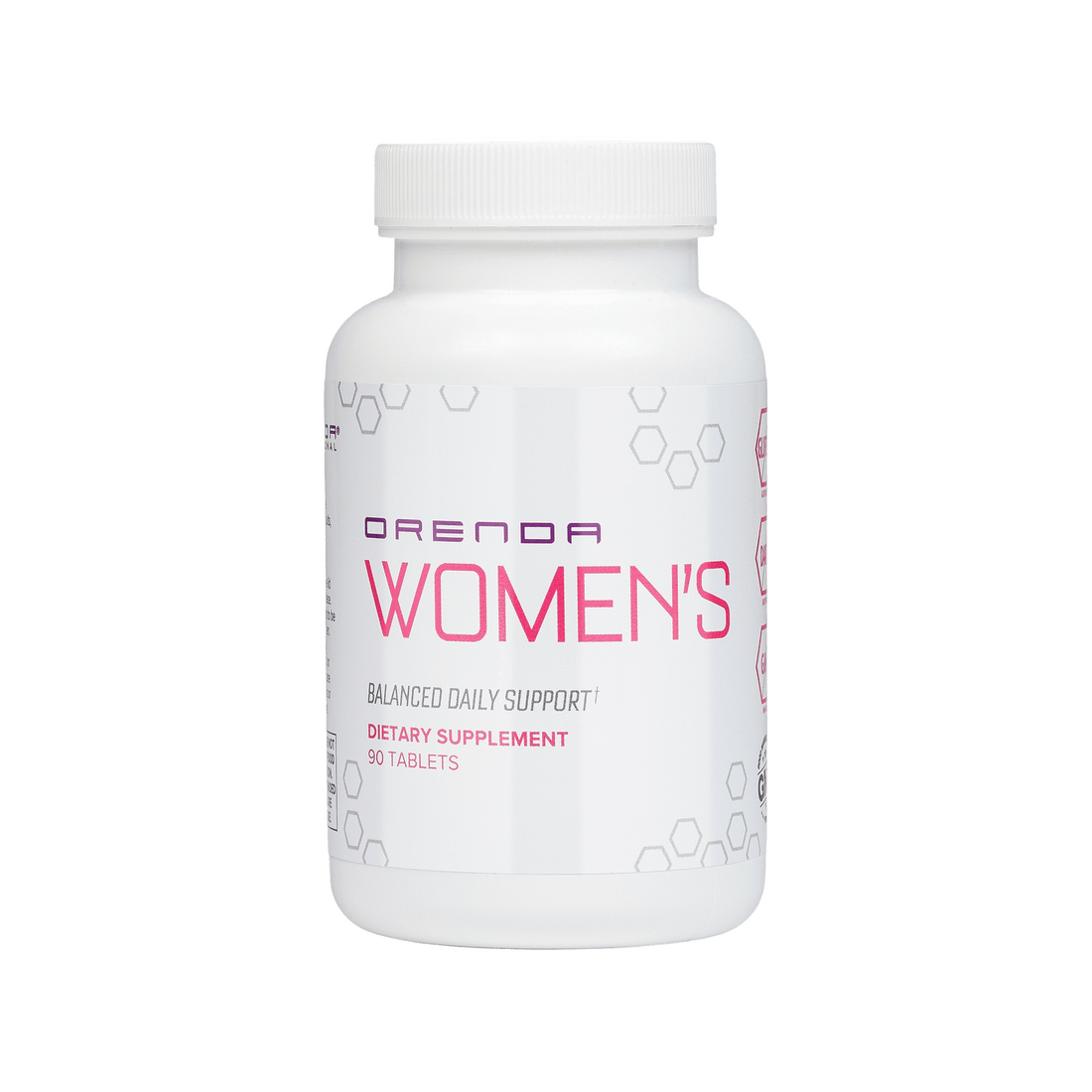 Supplement bottle labeled &